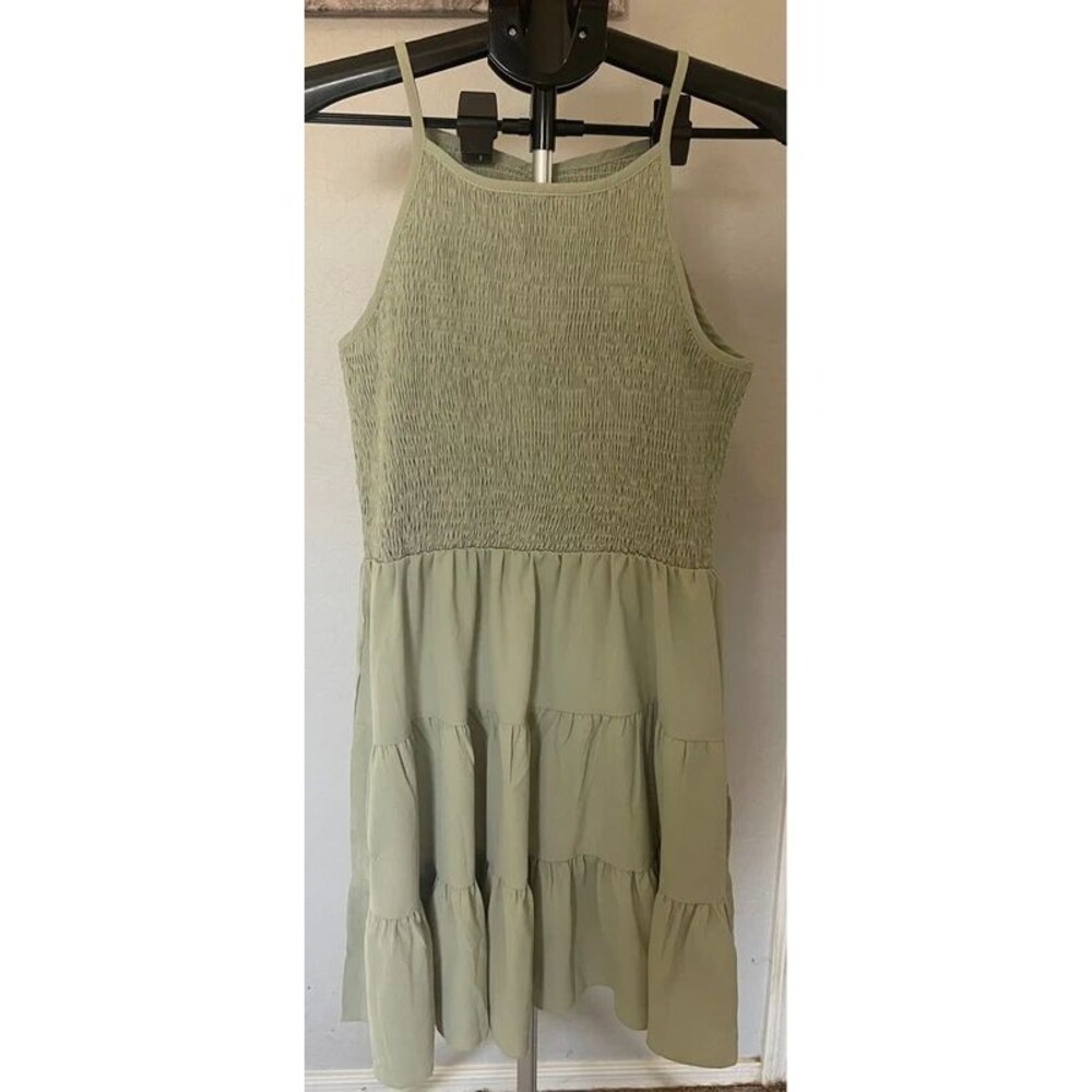 Cute Sage Green summer dress